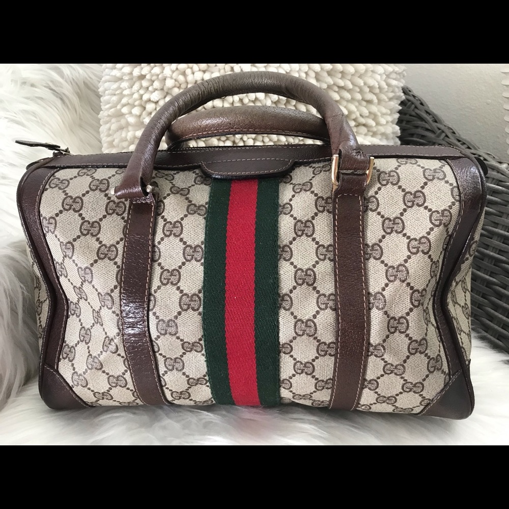 Gucci Vintage Boston Bag
